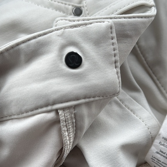 Lululemon City Sleek 5 Pocket Wide Leg High Rise 7/8 Length Pants 29 white opal - Picture 6 of 7